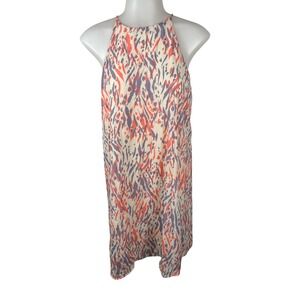 Women's Abstract Sleeveless Dress A-Line Casual Summer Party Size Small